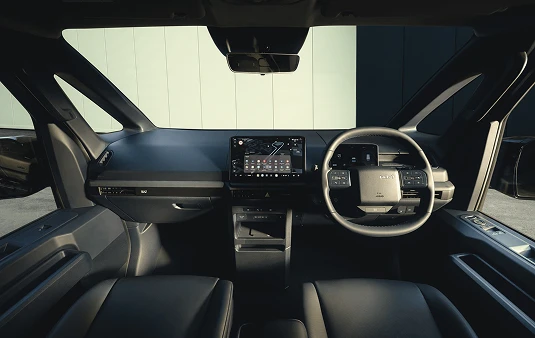 Designed around the driver.