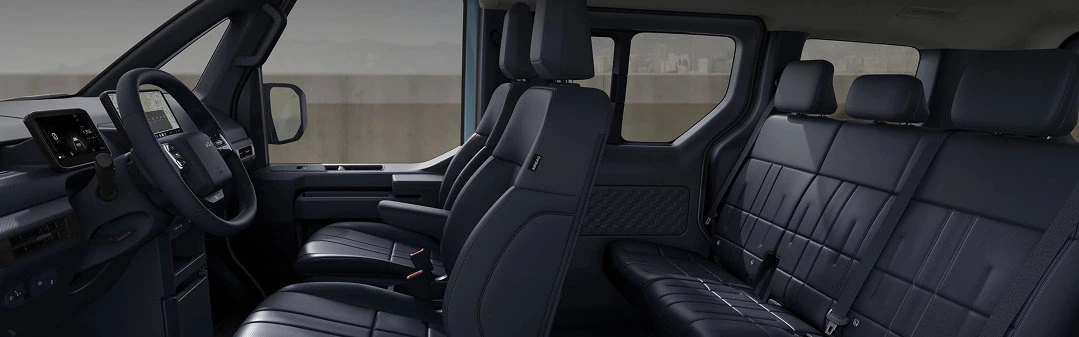 Space and comfort, designed for every journey